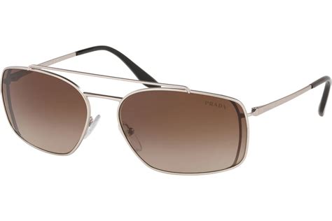 prada pr64vs|Prada Rectangle Sunglasses Silver (PR64VS.